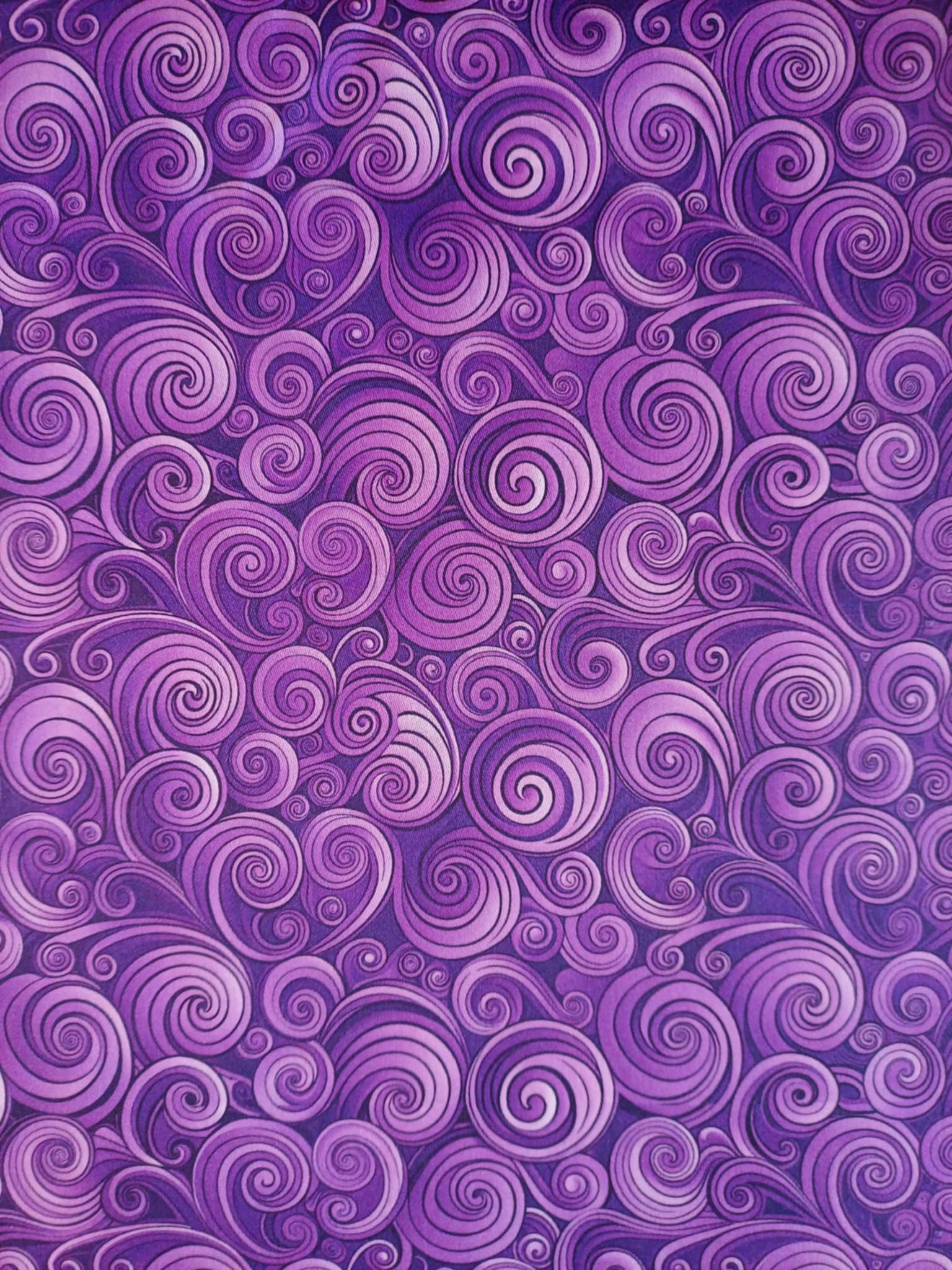 Purple Swirls