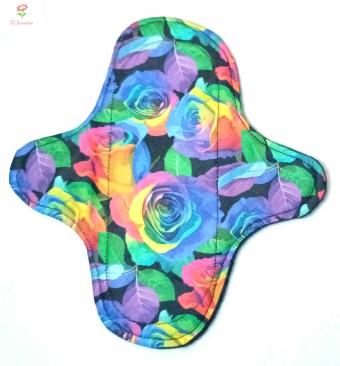 Cloth Sanitary Pad - Multicoloured Roses