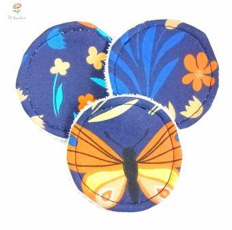 Washable/Reusable Cloth Makeup Rounds - Butterfly