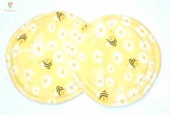 Nursing Pads - Daisies and Bees