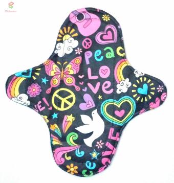 Cloth Sanitary Pad - Peace and Love