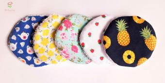 Washable/Reusable Cloth Makeup Rounds - Tea Party 1