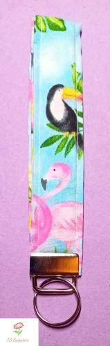 Key Wristlet Strap - Tropical