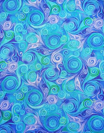Blue Swirl