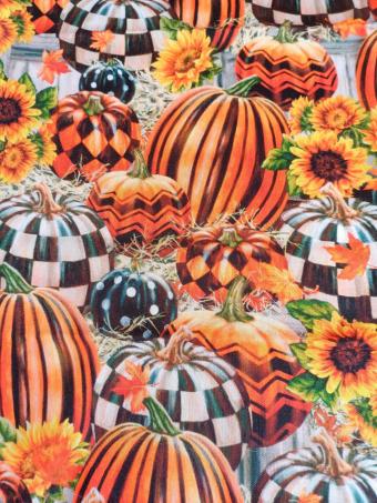 Checkered Pumpkins