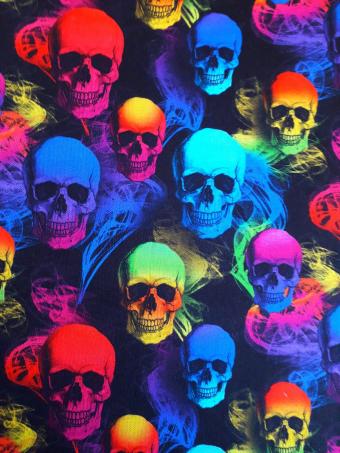 Rainbow Skulls