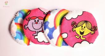 Washable/Reusable Cloth Makeup Rounds - Little Miss