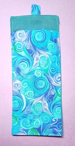 Lanyard Glasses Holder - Blue Swirl